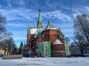 Kotkan kirkon julkisivuremontti